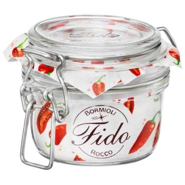 Imagem de Pote Hermético Vidro Bormioli Rocco Fido 125ml Original Itália