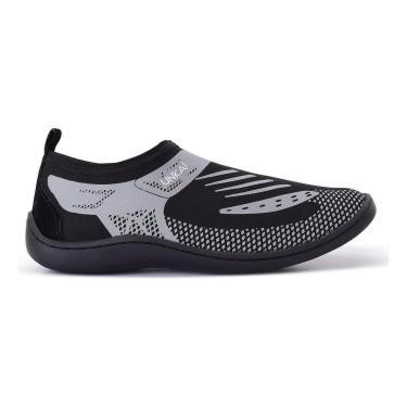 Imagem de Sapatilha Náutica Aquática Neoprene Antiderrapante Praia Trilha Pesca Híbrido Cor:;Tamanho:40-Unissex