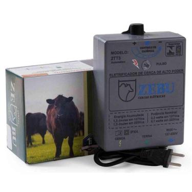 Imagem de Eletrificador de Cerca Rural Zebu 2tt3 2500m 1,30 J Automático Bivolt