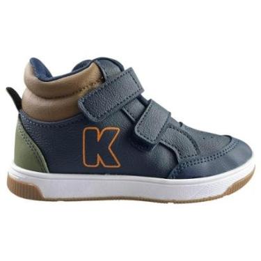 Imagem de Tênis Infantil Menino Cano Alto Kidy Original Confortável Leve Resistente Estiloso-Masculino