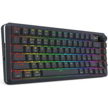 Imagem de Teclado Gamer Redragon K708-RGB-PRO  Flekact Pro ABNT2