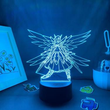 Imagem de Controle de toque USB Night Light Anime Acrylic 3D Fairy Tail - Taiyua