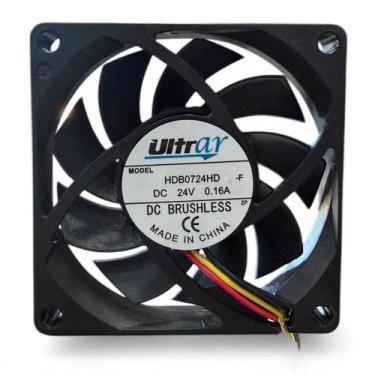 Imagem de MICROVENTILADOR MOD HDB0724HDF 24VDC 0,16A 70x70x15MM ULTRAR