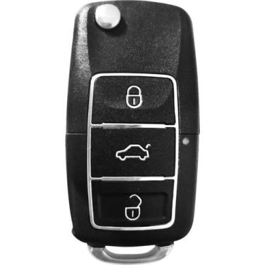 Imagem de Chave Canivete KD900 Volkswagen Luxury 3 Botoes S/Pcf