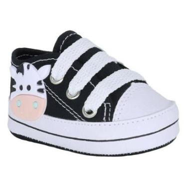 Imagem de Tênis Sapatinho De Bebe  Star Menina Personalizado-Feminino