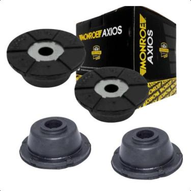 Imagem de Kit 4 Coxim do Amortecedor Traseiro Axios Logan Sandero Clio Duster 4x