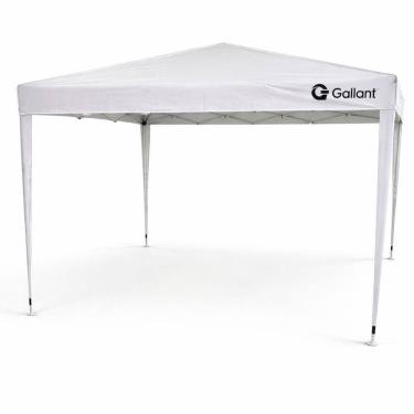 Imagem de Tenda Gazebo Sanfonado Dobrável 3x3m com Mala de Transporte Gallant Branco (GTG03SF01AR...
