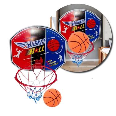Imagem de Tabela de Basquete Infantil com Bola Infantil Desenvolver Coordenação Motora Estrutura...