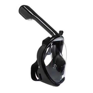 Imagem de Máscara de Mergulho BA-024 Full Face com Snorkel e Sistema Antiembaçante Azul AB Mídia
