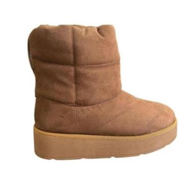 Imagem de Bota Feminina Vizzano 3110.100 Camurca Strech Duo-Feminino