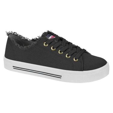 Imagem de Tênis Preto Lona Moleca-Feminino