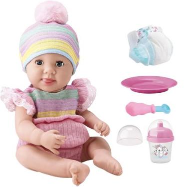Imagem de Boneca Diver New Born Brinca de Papinha - Diver Toys - Divertoys