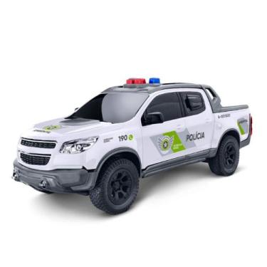 Imagem de Carro Carrinho Viatura Pick-Up S10 Policia Miniatura - RJ, MG, PR E Am