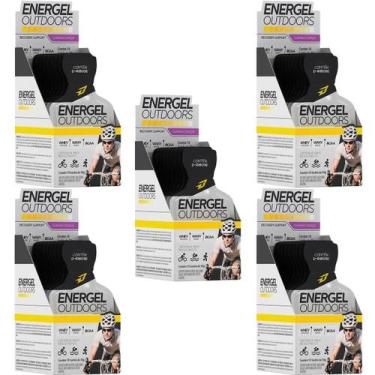Imagem de Kit 5X Energel Outdoors - 10 Unidades Guaraná com Açaí - BodyAction - 