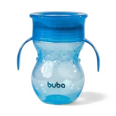 Imagem de Copo Treinamento 360 Com Alca 250ml Buba- Azul, UNICA