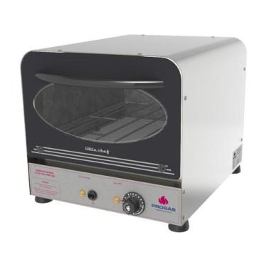 Imagem de Forno Refratário L.Chef Elétrico Prpe-200 Inox Progás 220v, 110V