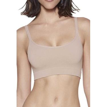 Imagem de Top Power Sem Costura Básico Loba Lupo 41018-001, Natural peach, GG