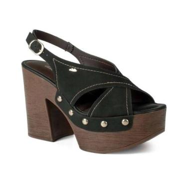 Imagem de Sandália Dakota Plataforma - Feminino - Preto - 39, Preto, 39