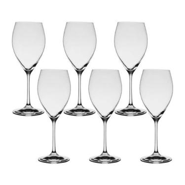 Imagem de Taça De Cristal Bohemia Para Vinho Branco 390 ml Sophia 12 Peças - Boh