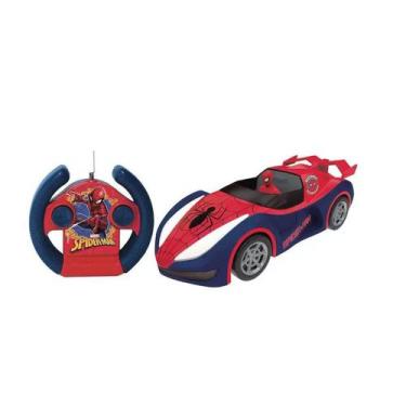 Imagem de Carro De Controle Remoto Overdrive Candide Homem Aranha 7 Funções