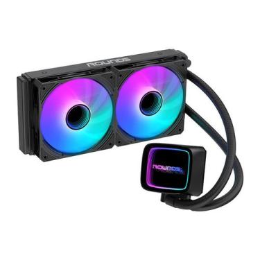 Imagem de Water Cooler Round5 Eurus 240mm ARGB  Preto