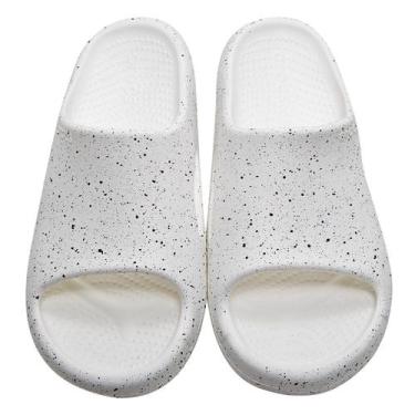 Imagem de Sandália Crocs Mellow Recovery Speckle Slide, Branco, 37