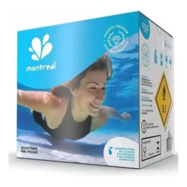 Imagem de Caixa Di Cloro Granulado Light Blue 3x1 Para Piscina 10kg - Montreal
