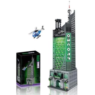 Imagem de Conjunto de Montagem Holexapyd Torre Oscorp 6375 Peças com Iluminação