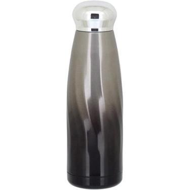 Imagem de Garrafa Térmica Trenton Home&Co 22x6x6cm INOX Preto 380ml Utensílio de