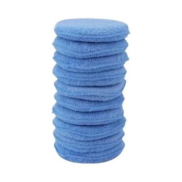 Imagem de Esponjas Aplicadoras De Microfibra Macia Para Detalhamento Automotivo,