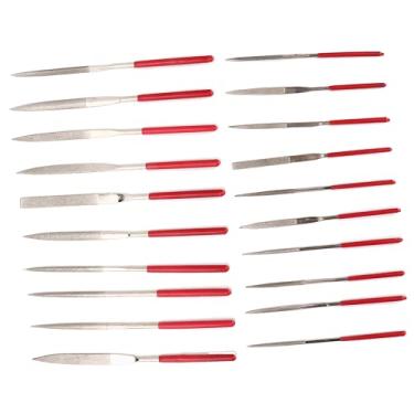 Imagem de Mini limas de agulha, 20 ferramentas de processamento de joias, lixa de metal, lixa de joia para lixar polimento processamento