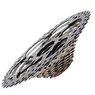Imagem de Cassete de roda livre, roda dentada de cassete de 11 velocidades 1-40T com maior resistência ao desgaste para mountain bike para ciclismo de estrada