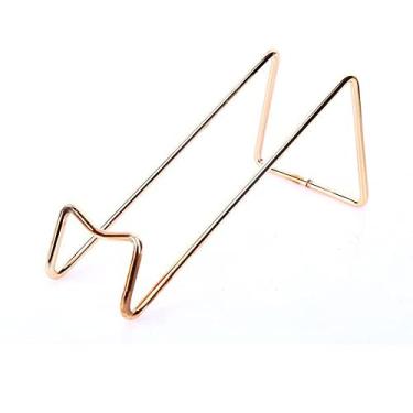 Imagem de Suporte de garrafa de vinho moderno simples de ferro forjado em forma de Z suporte de vinho de metal para armário de vinho de mesa rack de vinho empilhável (cor: ouro)