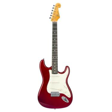 Imagem de Guitarrra Strato SX Vintage SST62 CAR Candy Apple Red Guitar Stratocaster