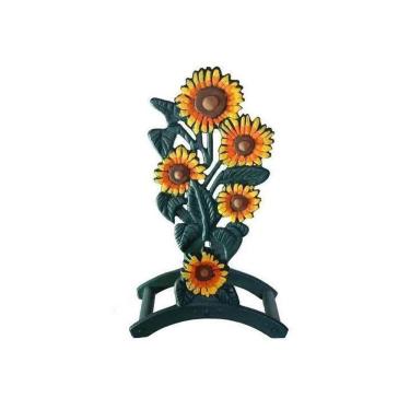 Imagem de Suporte para Mangueira - Modelo Flor em Alumínio Fundido