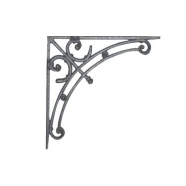 Imagem de Cantoneira Mão Francesa Nº 06 Ferro Fundido 38x40cm