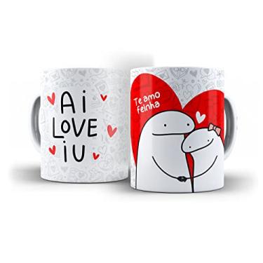 Imagem de Caneca Flork A I Love I U
