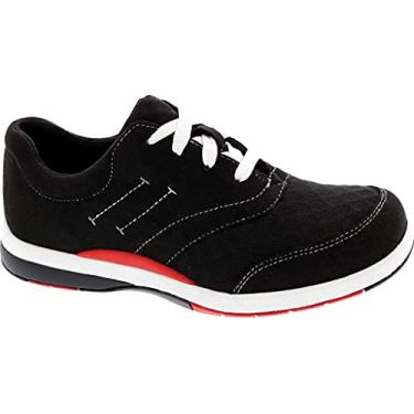 Imagem de Drew Feminino 10830 Preto/Micro/Couro de malha/Malha 11,5 Estreito (AA) EUA
