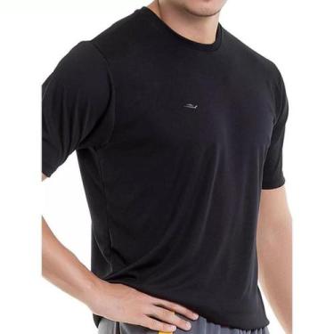 Imagem de Camiseta Esportiva Dry Line Preta Cagliari Elite Plus Size G3