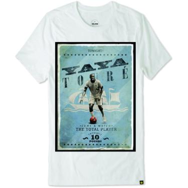 Imagem de Camiseta Yaya Touré lendas do futebol manchester city e costa do marfim