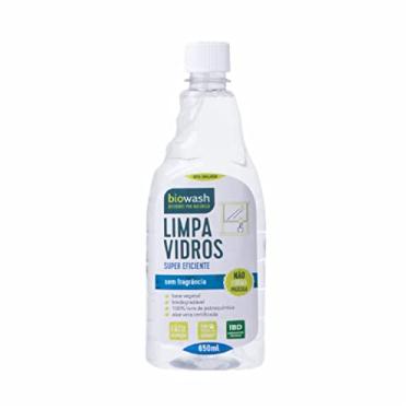 Imagem de Kit 2X: Limpa Vidros Refil Biodegradável Biowash 650ml