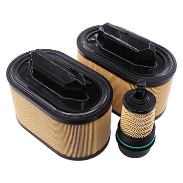 Imagem de NewYall Filtro de ar e filtro de óleo com conjunto de tampa