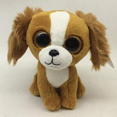 Imagem de Labomba Ty Beanie Boos 6 Quot 15 cm Tala The Brown Dog Plush Regular Soft Big Eyed Animal Collection – Animais de pelúcia meninos de pelúcia