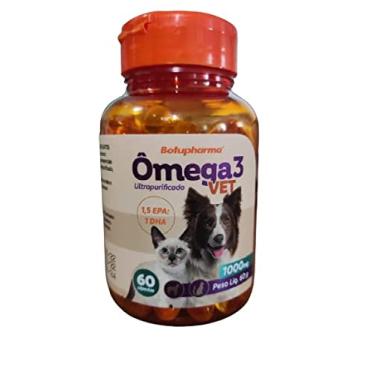 Imagem de Botupharma Omega 3 Vet 1000Mg Com 60 Cápsulas -