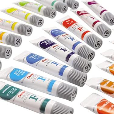 Imagem de Kit 26 Tinta Aquarela WRFS 5ml Pentel