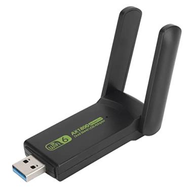 Imagem de Adaptador WiFi USB, Dongle WiFi de Banda Dupla Com Antena Dupla de Alto Ganho Adaptador USB 3.0 Wireless para Family Office Travel