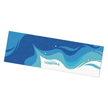 Imagem de Kokiya Longboard Grip Tape Cruiser Decal Guard Protector Sheets Papel Antiderrapante Adesivo Skate para Pedal Deck Skate Board, Ondas