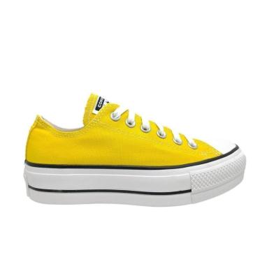 tênis all star converse ct0903 plataforma cinza