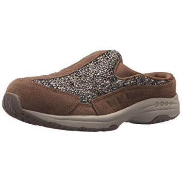 Imagem de Easy Spirit Traveltim278 Mule Feminino, Castanho-acinzentado/dourado multi camurça, 9