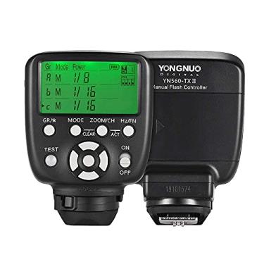 Imagem de Domary YN560-TX II Transmissor LCD de controle remoto disparador de flash manual compatível com câmera DSLR Ni-kon para receptor YN560III/YN560IV/YN660/YN968N/YN860Li Speedlite RF-602/RF603/RF603
